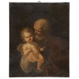 PAINTER SOUTHERN ITALY, 17TH CENTURY



SAINT JOSEPH WITH CHILD

Oli on canvas, cm. 61 x 49