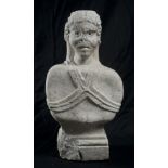 FEMALE TORSO IN MARBLE, ROMANIC PERIOD 

Base in plynth.

Size cm. 62 x 31 x 20.



PROVENANCE