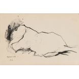 PIERO GUCCIONE

(Scicli 1935)



Study for reclining figure, 1954

Pen and black felt on paper,