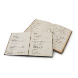 TWO VOLUMES OF AUTOGRAPHS

hundreds of signatures, from the books of the Galleria Roma of