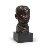 EZIO ROSCITANO

(Reggio Calabria 1889 - 1940)



Portrait of youth,

Burnt patina bronze, cm. 32 x