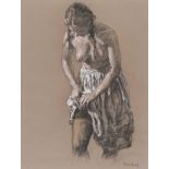 DANIEL TIMNER

(20th century)



Female figure, 2001

Pastels on paper, cm. 64 x 39

Signature and