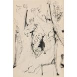 PIERO GUCCIONE

(Scicli 1935)



Study for painting, 1954

Pen and black felt on paper, cm. 30 x 20