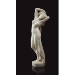 FRENCH SCULPTOR, EARLY 20TH CENTURY



AWAKENING

Sculpture in white marble, cm. 52 x 13 x 13

Title