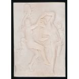 BASRELIEF IN IVORY, LATE 19TH CENTURY

depicting dancing couple in landscape. 

Size cm. 11 x 8.