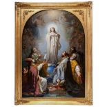 TOMMASO DE VIVO

(Orta di Atella 1790 - Napoli 1884) 



ASSUMPTION OF THE VIRGIN WITH SAINT GENNARO