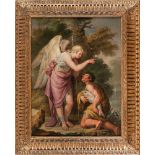 GIUSEPPE CADES, circle of

(Roma 1750 - 1799)



TOBIOLO AND THE ANGEL

Oil on metal, cm. 32 x 24