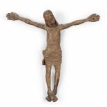 WOODEN CHRIST, MEDIEVAL PERIOD

in carved wood, mobile open arms.

Size cm. 26 x 26.