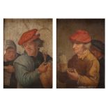 FLEMISH PAINTER, 19TH CENTURY

 

SCENE WITH DRINKER AND INNKEEPER 

SCENE WITH DRINKERS

Two oil