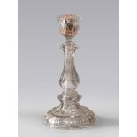 CANDLEHOLDER IN GLASS, 20TH CENTURY

Size cm. 30 x 14.