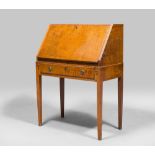 FINE SECRETAIRE CABINET IN ELM WOOD, PROBABLY FRANCE LATE 19TH CENTURY

urn shaped upper part and