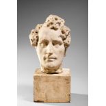 ITALIAN SCULPTOR, 19TH CENTURY



FACE OF YOUNG MAN

Sculpture in white marble, cm. 34 x 23 x 25