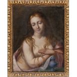 PAINTER FROM BOLOGNA, EARLY 18TH CENTURY



MARY MAGDALENE IN PRAYER

Oil on canvas, cm. 72 x 55,