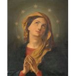 PAINTER CENTRAL ITALY, 19TH CENTURY



VIRGIN IN PRAYER

Oil on canvas, cm. 62 x 50