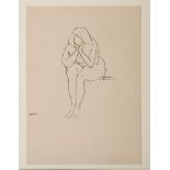ORFEO TAMBURI
(Jesi 1906 - Parigi 1994)

Sitting lady
Indian ink on paper, cm. 26 x 19
Signature