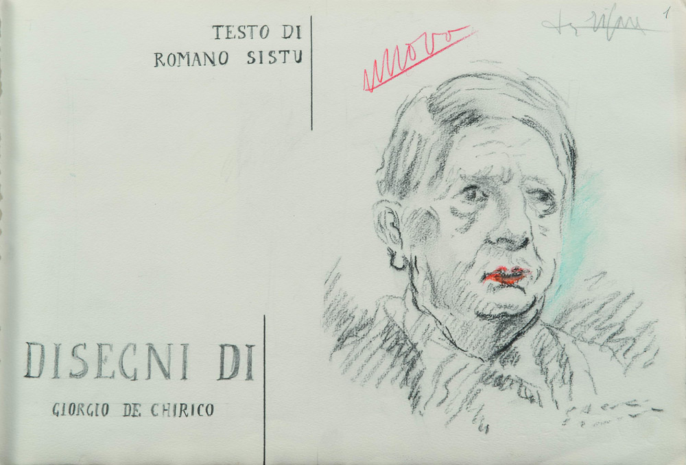 GIORGIO DE CHIRICO (Volos 1888 - Rome 1978)
Drawings by Giorgio De Chirico
Original layout for the - Image 4 of 5