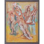 FAUSTO PIRANDELLO
(Roma 1899 -  1975)

Bathers, 1947
Pastel on paper, cm. 28 x 22
Signed and dated