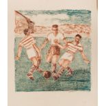 RUSSIAN ENGRAVER, 20TH CENTURY

Football
Il Boxing
Two lithographs, cm. 54 x 39
The first signed and