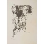 DOMENICO PURIFICATO 
(Fondi 1915 - Roma 1984)

Workers
Lithograph, ex. 5/30
Size of plate, cm. 42