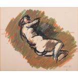 Ennio MORLOTTI

(Lecco 1910 - Milan 1992)

Reclining Nude

Pastels on paper, cm. 31 x 37