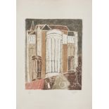 FRANCO GENTILINI
(Faenza 1909 - Roma 1981)

Cathedral
Colour lithograph, ex. 108/200
Size of