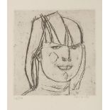 ARNOLDO CIARROCCHI
(Civitanova Marche nel 1916 - 2004)

Woman's face
Lithography, ex. 128/150
Size