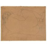 ITALIAN PAINTER 1940s

Nude back, 1945
Pencil on paper applied to cardboard, cm. 20 x 25,5