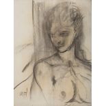 ALBERTO SUGHI

(Cesena 1928 - Bologna 2012)

Female Nude

Charcoal on paper, cm. 93 x 70