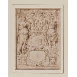 FLORENTINE PAINTER, SECOND HALF 16TH CENTURY



ALLEGORICAL FIGURES WITH MEDICI FAMILY CREST 

Sepia