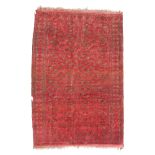 PAKISTAN RUG, EARLY 20TH CENTURY
bokara design, with secondary motifs in rhomboids, in field on red