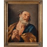 PAINTER FROM BOLOGNA, LATE 17TH CENTURY
PENITENT SAINT PETER
Oil on canvas, cm. 74 x 61