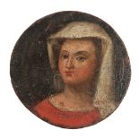 FRENCH PAINTER, 18TH CENTURY



LADY WITH BONNET

Oil on oval panel, diameter cm. 11,5