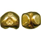 COINS, 錢幣, THAILAND, 泰國, Thailand, Rama IV or Rama V: Gold Pot Duang or Bullet Money, ¼-Baht (