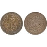 COINS, 錢幣, GREAT BRITAIN, 英國, Trade Coinage: Silver British Trade Dollar ­^國貿易銀圓, 1910B (Pr 20; KM