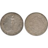 COINS, 錢幣, GREAT BRITAIN, 英國, Trade Coinage: Silver British Trade Dollar ­^國貿易銀圓, 1895B (Pr 1; KM