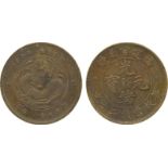COINS, 錢幣, CHINA - PROVINCIAL ISSUES, 中國 - 地方發行, Fukien Province 褔建省: Copper 20-Cash, ND (1901-