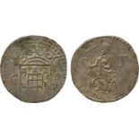 COINS, 錢幣, INDIA – PORTUGUESEm, 印度 - 葡屬, Goa, Filipe III: Silver 2-Tangas, 164x, Obv arms and GA,