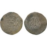 COINS, 錢幣, INDIA – PORTUGUESEm, 印度 - 葡屬, Ceylon, João IV: Silver Tanga, 1642, Obv arms and GA, Rev