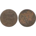 COINS, 錢幣, INDONESIA - NETHERLANDS EAST INDIES, 印度尼西亞 - 荷屬東印度群島, VOC: Westfriesland, Copper Duit,