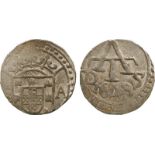 COINS, 錢幣, INDIA – PORTUGUESEm, 印度 - 葡屬, Ceylon, João IV: Silver 2-Tangas, 1645, Obv arms and GA,