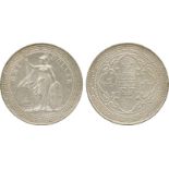 COINS, 錢幣, GREAT BRITAIN, 英國, Trade Coinage: Silver British Trade Dollar ­^國貿易銀圓, 1897/6B (Pr 4 var;