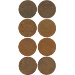 COINS, 錢幣, INDONESIA - NETHERLANDS EAST INDIES, 印度尼西亞 - 荷屬東印度群島, Netherlands East Indies: Copper