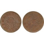 COINS, 錢幣, CHINA - PROVINCIAL ISSUES, 中國 - 地方發行, Kirin Province 吉林省: Copper 20-Cash, ND (1903),