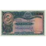 BANKNOTES, 紙鈔, CHINA - HONG KONG, 中國 - 香港, Hongkong & Shanghai Banking Corporation ­輕鉹W海匯豐銀行: $10,