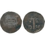 COINS, 錢幣, INDIA – PORTUGUESEm, 印度 - 葡屬, Malacca, Filipe III: Silver 4-Tangas, (1633), Obv arms