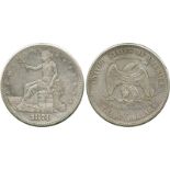 COINS, 錢幣, UNITED STATES OF AMERICA, 美國, USA 美國: Silver Trade Dollar, 1874S. Very fine.