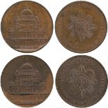 BRITISH TOKENS, 18th Century Tokens, England,  Middlesex, Young’s Copper Penny (2), 1794, obv view