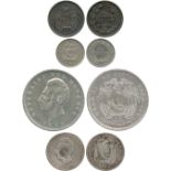 WORLD COINS, ECUADOR, Republic, Decimal coinage, a selection of various denominations (54), from the