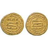 ISLAMIC COINS, ABBASID CALIPHATE, al-Mutawakkil (232-247h), Gold Dinar, Samarqand 247h, 4.23g (