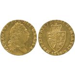 BRITISH COINS, George III, Gold Guinea, 1798, fifth laureate bust right, rev crowned quartered